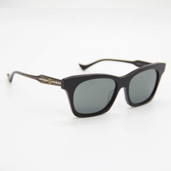 NEW GUCCI BLACK WOMEN CAT EYE SUNGLASSES GUCCI - Picture 6 of 12